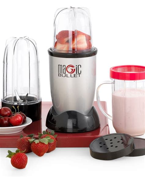 Achieving the Perfect Texture with a Magic Bullet Blender from Macy's